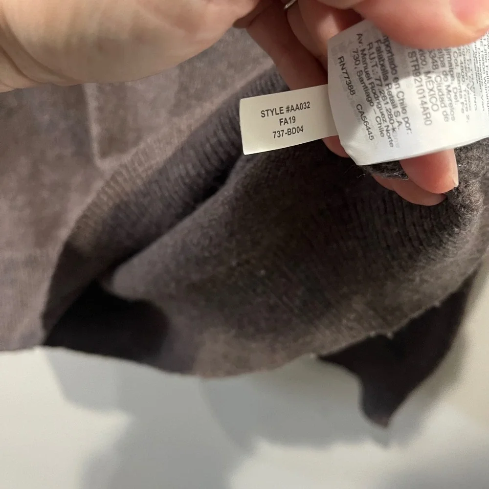 J Crew Shawl Collar Sweater Men's Large‎ Brown Supersoft LambsWool Blend Preppy